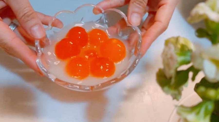 Trứng đủ ngày đậm đà